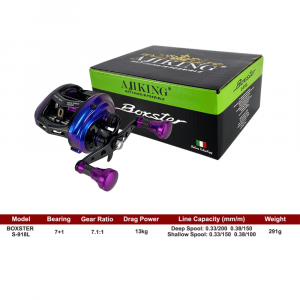 boxster fishing reel AJIKING REEL – BOXSTER S – Ajiking