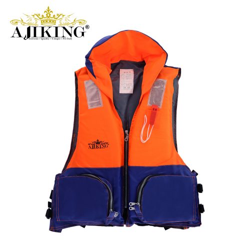 AJIKING LIFE JACKET - AJA 100 (BLUE + ORANGE)