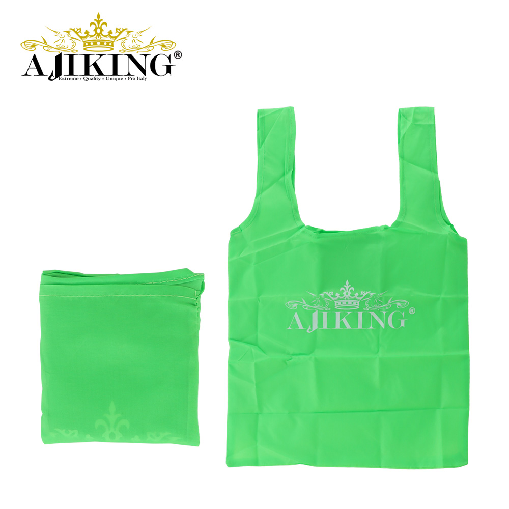 AJIKING FOLDABLE BAG - NEON GREEN